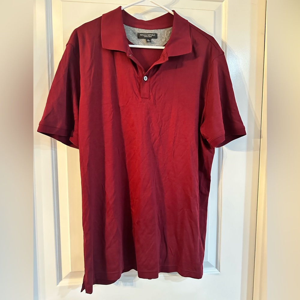 2 Banana Republic Polo Shirts